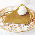 Pumpkin Pie with Spiced Whipped Cream