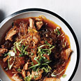 Pork Noodle Soup with Cinnamon and Anise 
